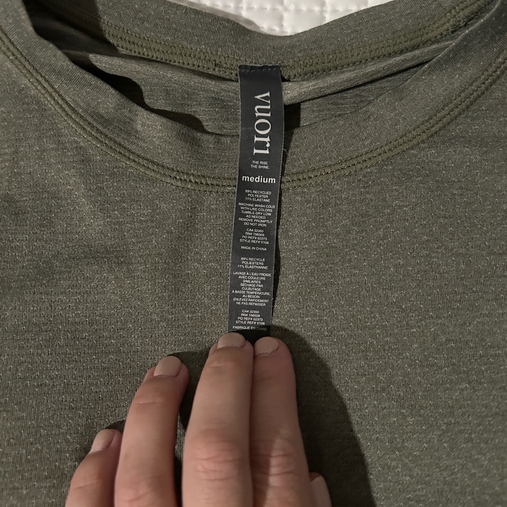 Vuori Forest Green Short Sleeve Tee - Picture 2 of 5